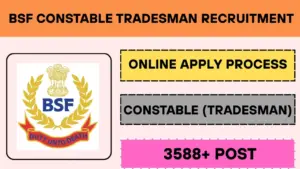 BSF Constable Tradesman Recruitment