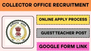 Collector Office Recruitment