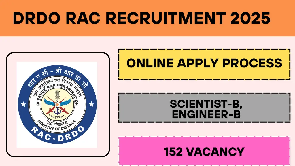 DRDO RAC Recruitment 2025