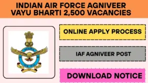 Indian Air Force Agniveer Vayu Bharti