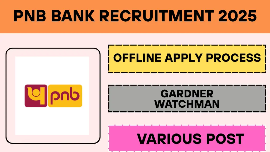 PNB Bank Recruitment 2025