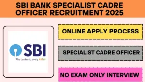 SBI Bank SCO Recruitment 2025