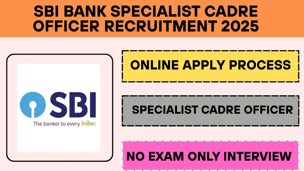 SBI Bank SCO Recruitment 2025