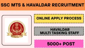 SSC MTS & Havaldar Recruitment